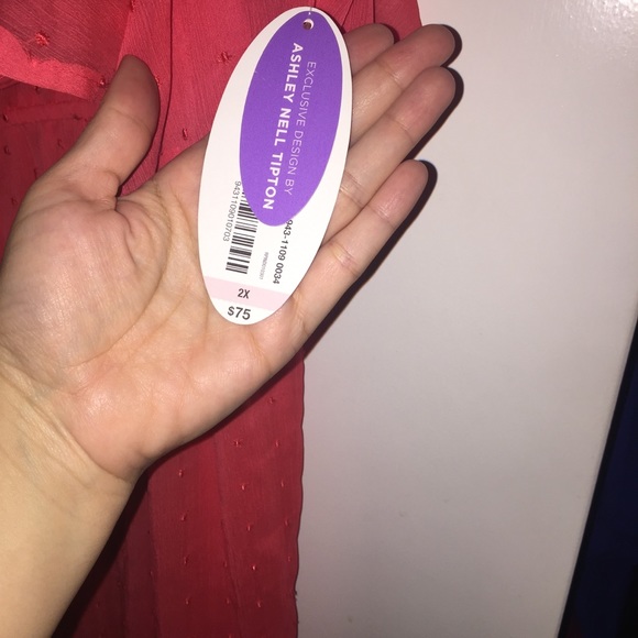 Orange boutique dress from JCPenny - Picture 2 of 6